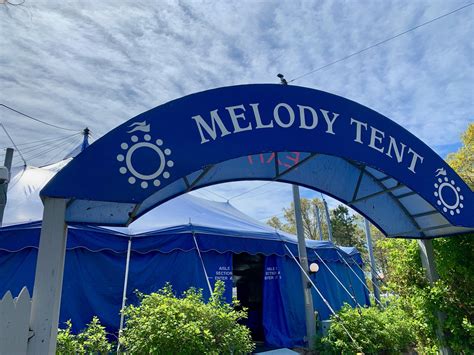 melody tent summer schedule 2022